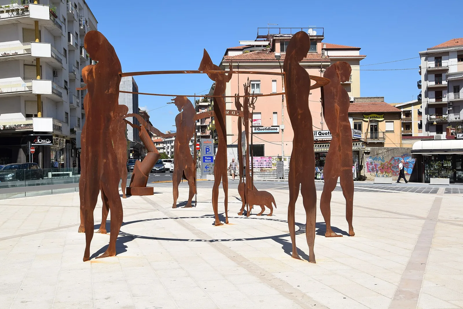 „Filosofi Guerrieri” sculptures at MAB in Cosenza