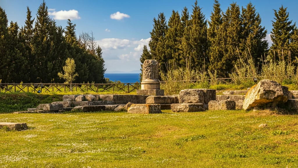 Locri Epizefiri &ndash; ruins of the ancient Greek colony on the Ionian coast