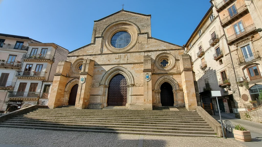 Cathedral of Santa Maria Assunta in Cosenza – facade of the Duomo di Cosenza
