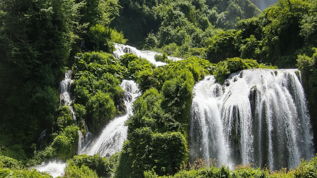 Marmarico Waterfall (Cascata del Marmarico) &ndash; the highest waterfall in Calabria, 114 metres, Bivongi